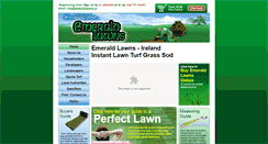 Desktop Screenshot of emeraldlawns.ie